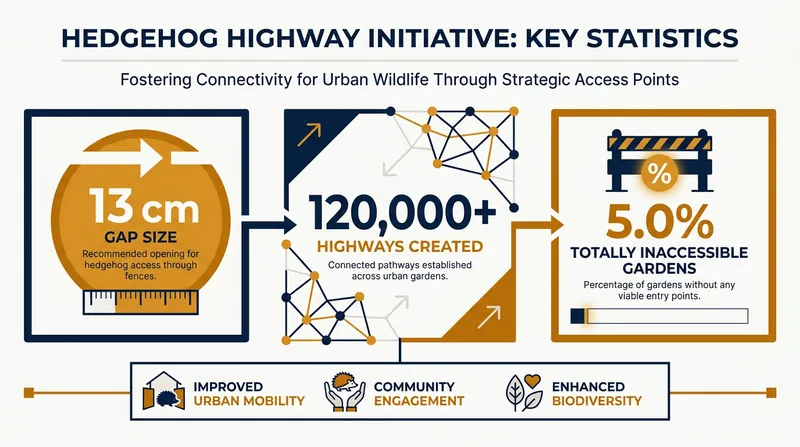Grassroots efforts have successfully established over 120,000 micro-corridors across the United Kingdom.