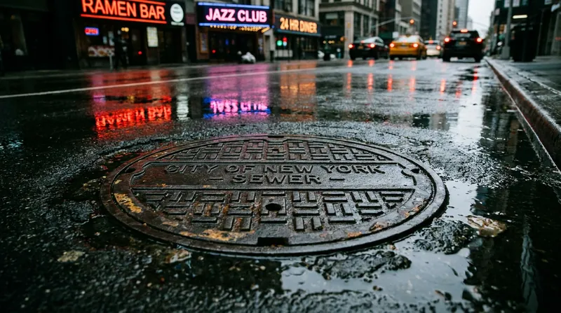 Beneath city streets, municipal sewer systems carry a real-time, anonymized data stream of community health.