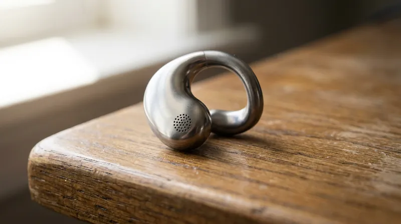 Modern air conduction earbuds utilize highly directional speakers to beam sound into the ear without a physical seal.