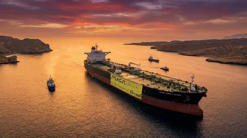 Global shipping has stalled following Iran's declaration that the Strait of Hormuz is closed.