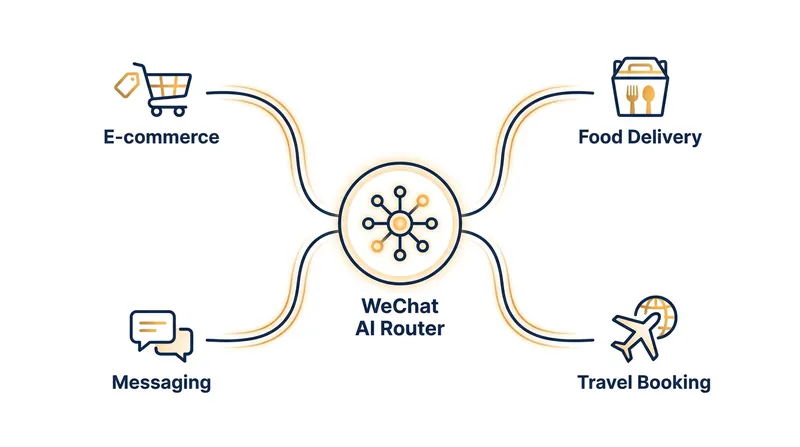 Tencent is opening its AI ecosystem to third-party developers, turning WeChat into a universal router for digital services.