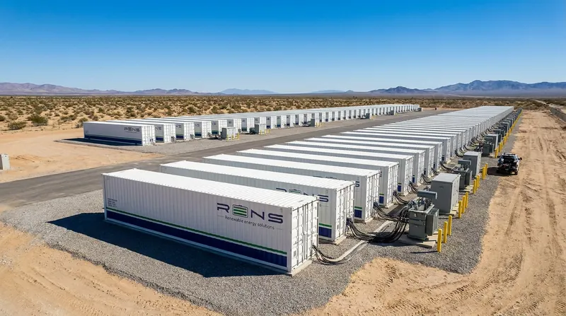 Massive lithium-ion battery parks are being deployed to soak up excess midday solar power.