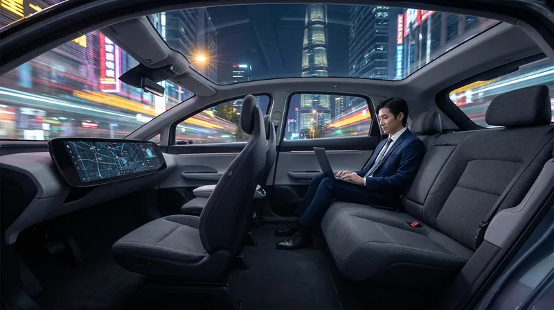 With the removal of the steering wheel, operators are redesigning vehicle interiors for passenger productivity and comfort.