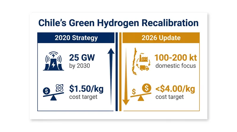 The 2026 strategy update abandons aggressive early export targets in favor of realistic domestic goals.