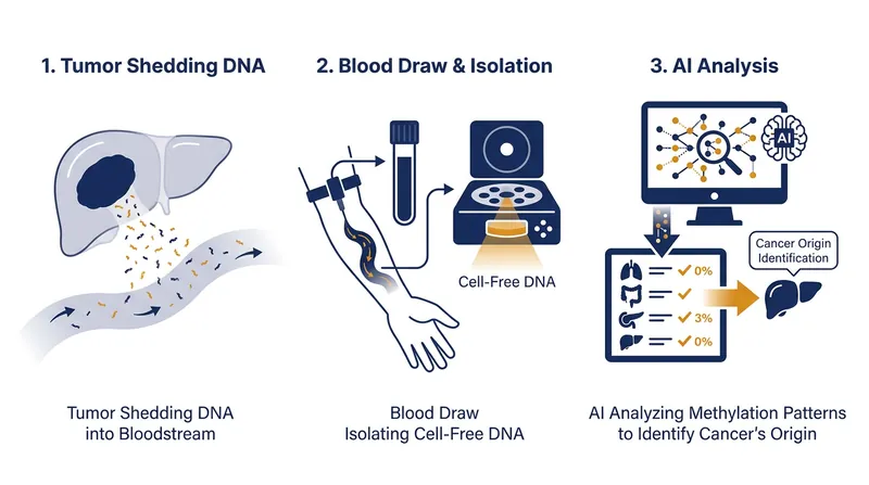 How MCED tests detect the universal signature of malignancy.