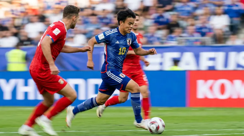 Takefusa Kubo has shouldered the creative burden in the absence of Kaoru Mitoma.