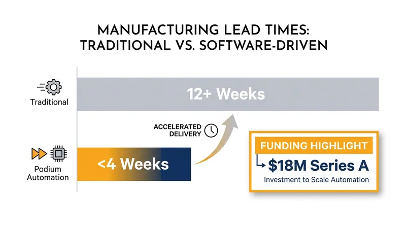 Software-driven fabrication is drastically reducing lead times for critical industrial infrastructure.