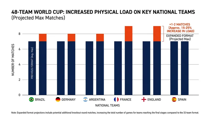 The addition of the Round of 32 means finalists will play eight matches over six weeks.