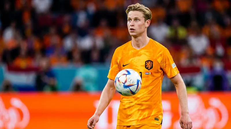 Midfielder Frenkie de Jong has anchored the Dutch possession game, completing 100% of his final-third passes against Sweden.