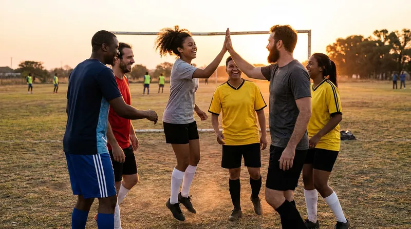 Returning to team sports offers profound psychological benefits, including stress reduction and social connection.