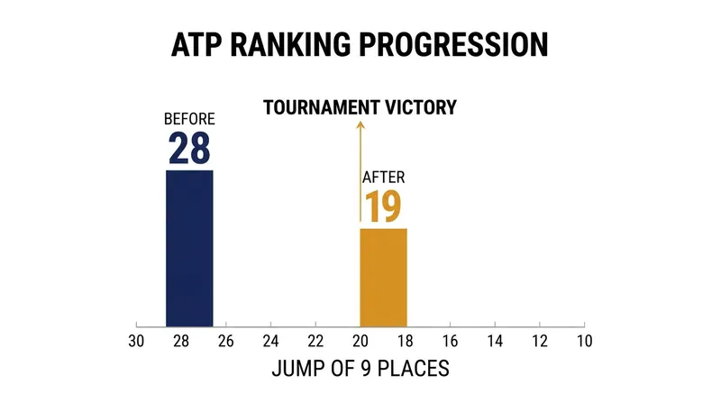 Tiafoe's title run propels him back into the ATP Top 20 ahead of Wimbledon.