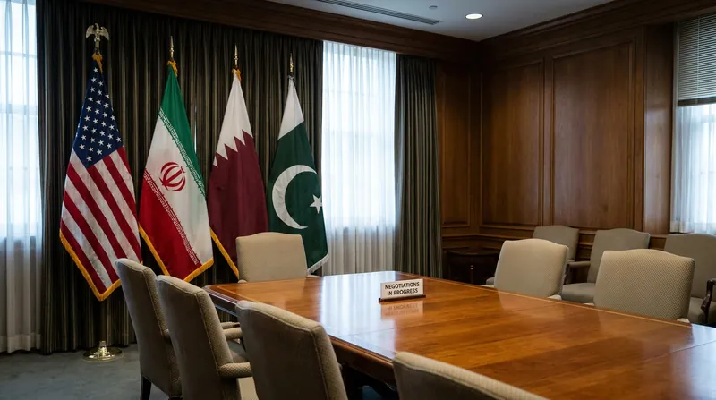 Mediators from Qatar and Pakistan have worked to keep the U.S. and Iran at the negotiating table.