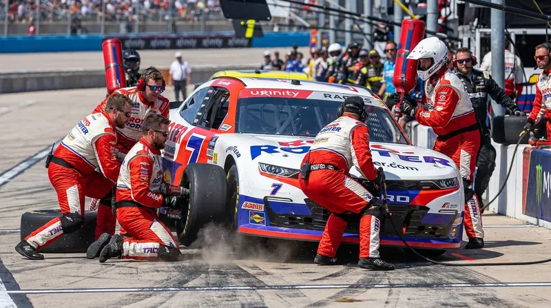 Late-race tire issues cost Tyler Reddick over 20 crucial championship points in San Diego.