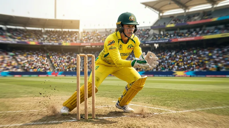 Georgia Voll stepped into the wicketkeeping role for the first time in her senior career following Beth Mooney's precautionary withdrawal.
