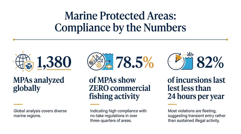 A landmark Science study revealed high compliance rates within strictly managed marine reserves.