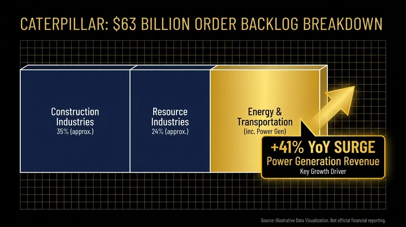 The company's Power & Energy segment now accounts for roughly 40% of its total revenue.