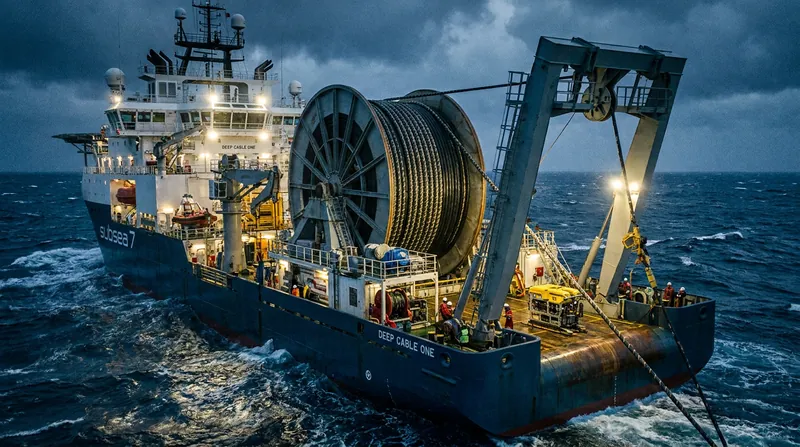 Laying the HVDC cable through the deep trenches of the Indonesian archipelago presents unprecedented engineering challenges.