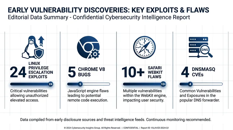 In its initial sprint, the initiative uncovered high-severity vulnerabilities across major operating systems, browsers, and network infrastructure.