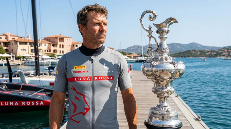 Peter Burling secured his first regatta victory for Luna Rossa after departing Emirates Team New Zealand.