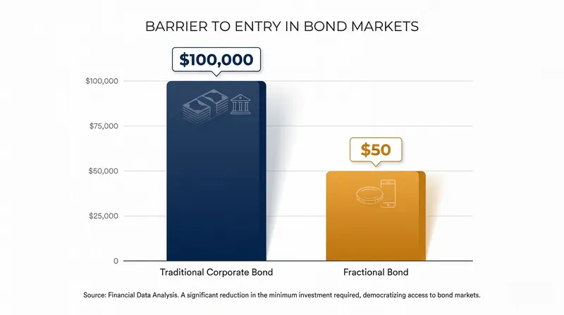 The dramatic reduction in minimum investment requirements for corporate debt.