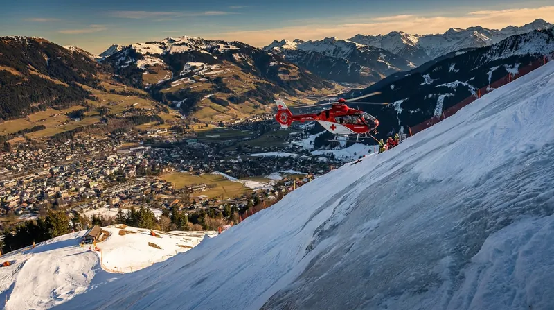 The January 2025 Super-G in Kitzbühel saw multiple athletes, including Pinturault and Loriot, airlifted off the mountain.