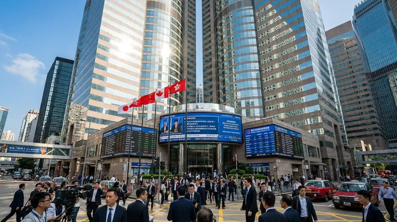 Hong Kong's IPO market is experiencing a revival as Chinese tech firms pivot away from U.S. listings.