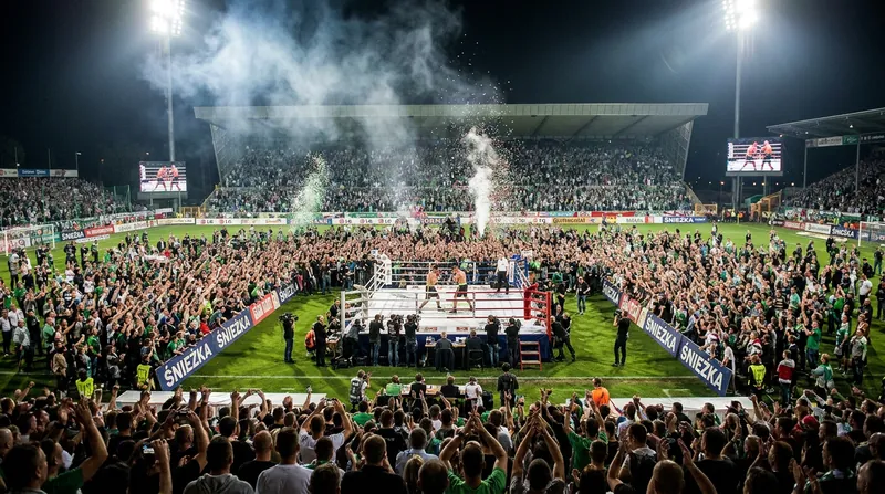 Crocker captured the IBF title in front of a roaring hometown crowd at Windsor Park in September 2025.
