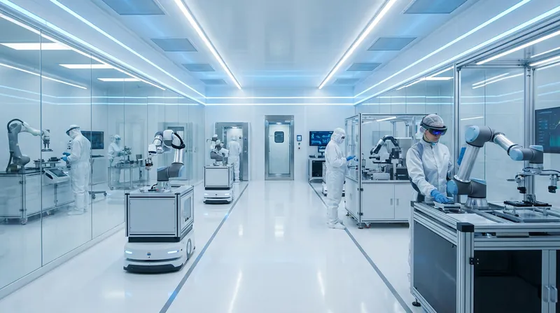 Modern manufacturing relies heavily on automation and software, blurring the lines between the tech and industrial sectors.