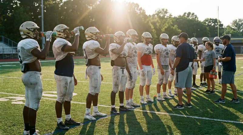 Sports medicine guidelines mandate a gradual phase-in of protective equipment to allow athletes to safely acclimatize.