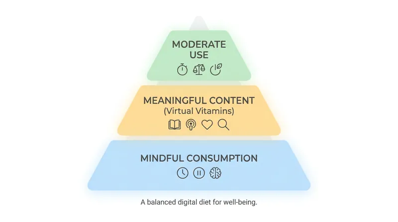 The core principles of building a sustainable digital diet.