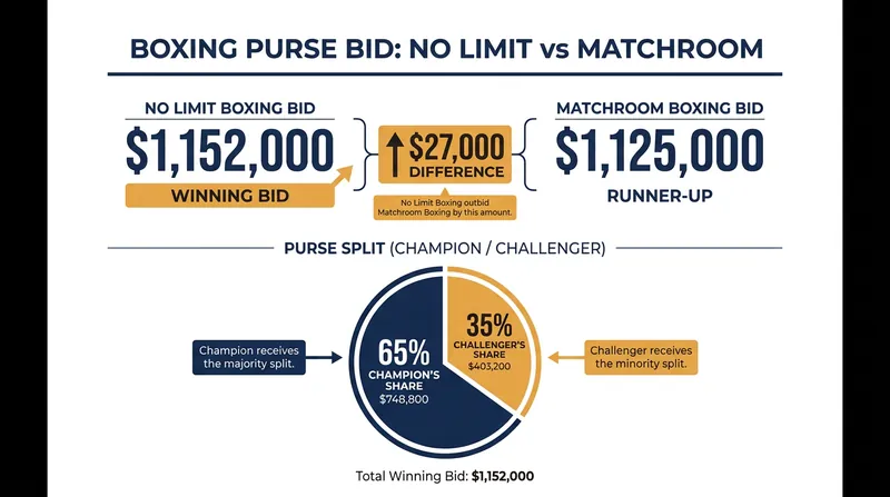 How a $27,000 margin in a blind auction brought the title fight to Australia.