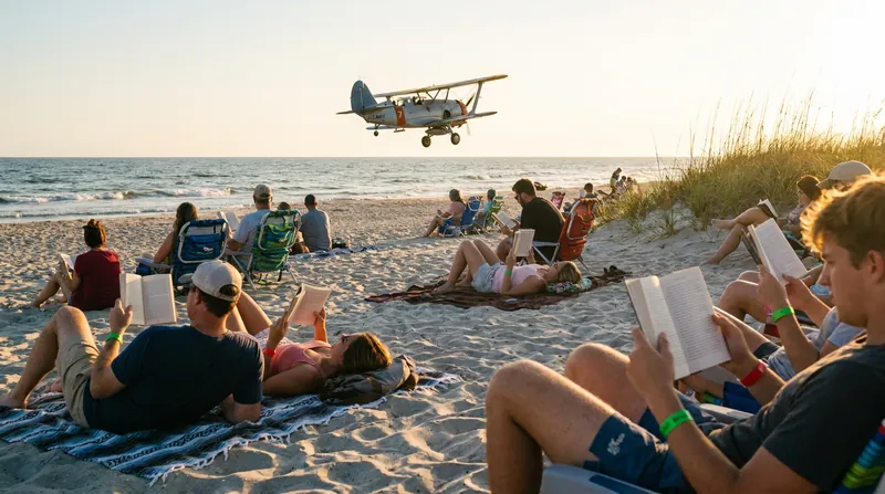 A massive beach meetup in New Jersey utilized colored wristbands to indicate social preferences.