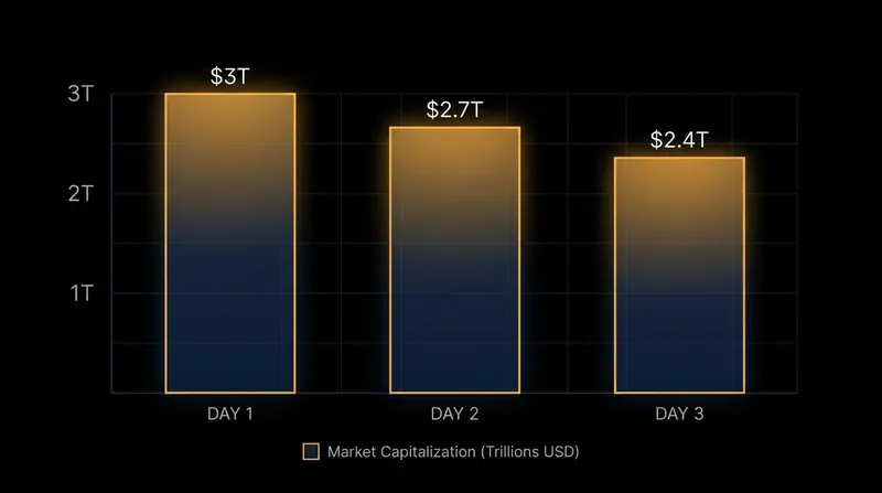 SpaceX erased over $600 billion in market value in just three trading sessions following its mega-IPO.