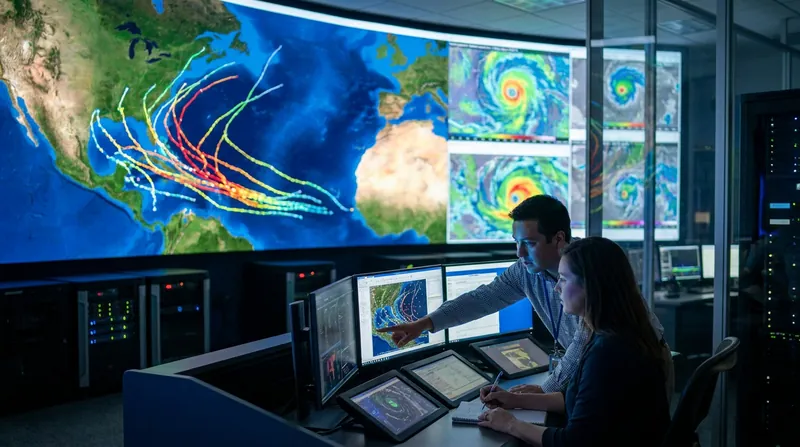 The National Hurricane Center is now running 1,000 AI-generated storm scenarios every six hours.