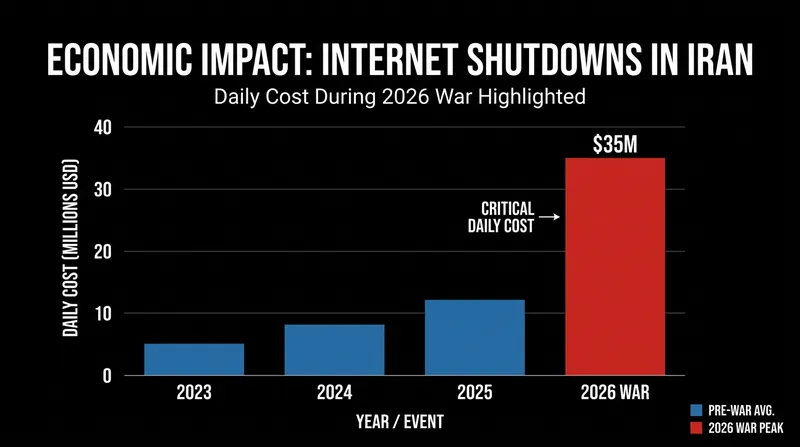 The 88-day wartime internet blackout inflicted severe economic damage on Iran's digital economy.