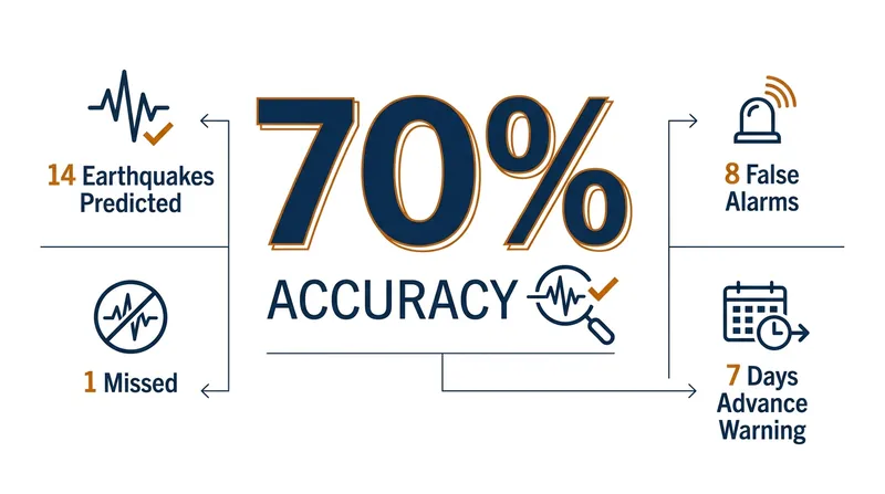 Results from the University of Texas at Austin's seven-month AI forecasting trial in China.