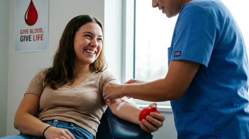 The event aims to inspire a younger generation to become habitual blood donors.