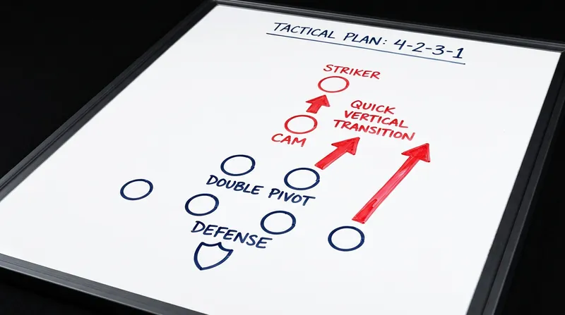 France's 4-2-3-1 relies on a compact mid-block and rapid vertical transitions.