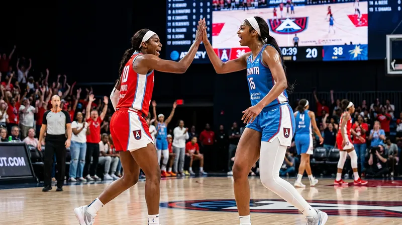 Rhyne Howard and Angel Reese have propelled the Atlanta Dream to third place overall.