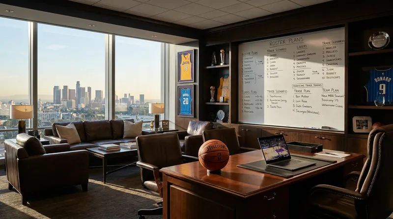 The Lakers' front office is now tasked with building a championship roster around their healthy superstar.