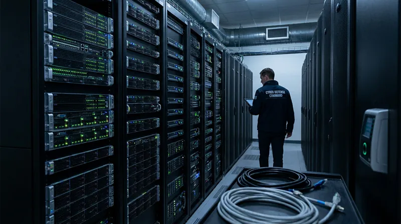 Governments are urging corporations to integrate defensive AI directly into their network infrastructure to fight automated attacks.