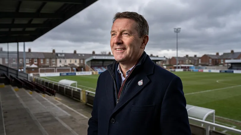 Geoff Thompson, who also chairs South Shields FC, stepped in to safeguard the club's future.