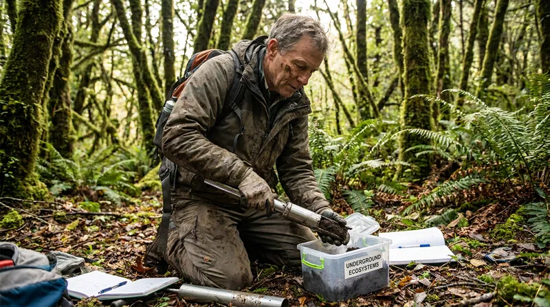 Researchers are mapping subterranean fungal biodiversity by extracting and sequencing soil DNA.