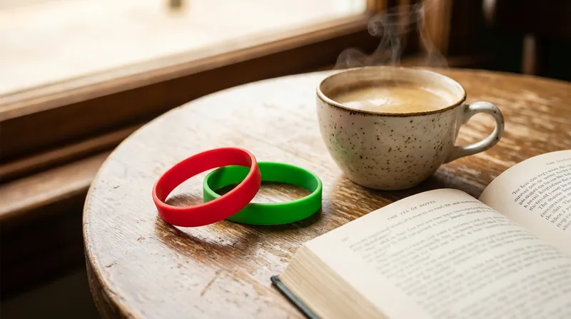 Many chapters use a color-coded wristband system to let attendees signal their social preferences.