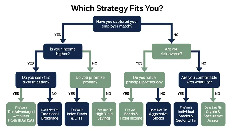 Financial planners emphasize that these tools serve different phases of a person's wealth-building journey.