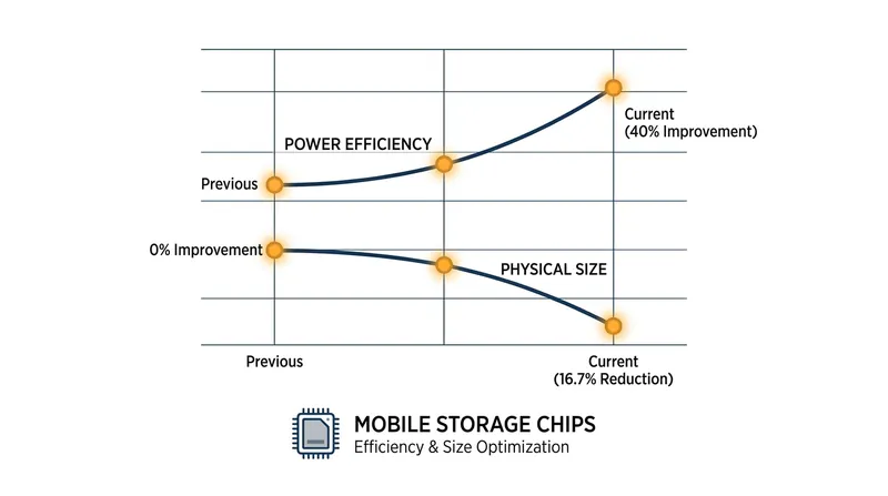 Despite the speed increases, the new chips consume significantly less power and take up less physical space.