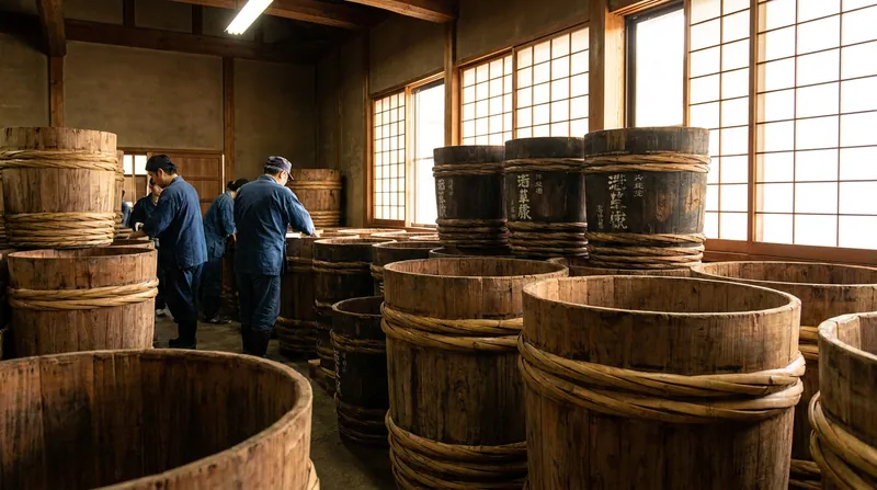 For centuries, traditional Japanese artisans have used koji to slowly ferment soybeans into miso and soy sauce over months or years.