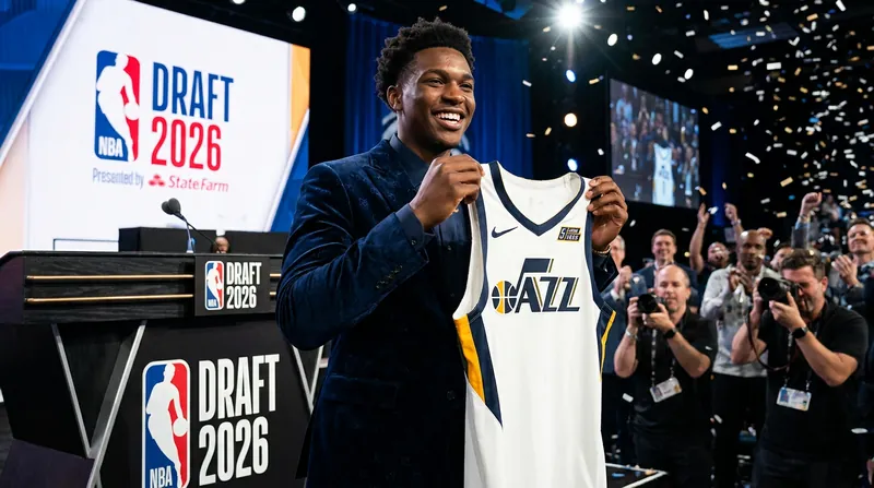 Kansas guard Darryn Peterson went second overall to the Utah Jazz, becoming the highest-drafted Jayhawk since 2014.
