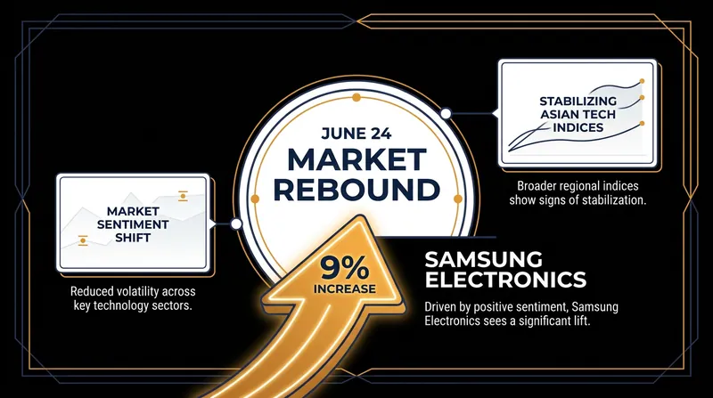 Asian markets, led by memory chip makers, staged a rapid recovery as investors refocused on corporate earnings.