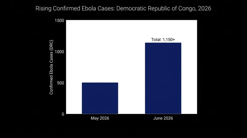 The Bundibugyo strain of Ebola has driven a rapid surge in cases across the DRC.